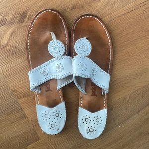 White jack rogers size 10